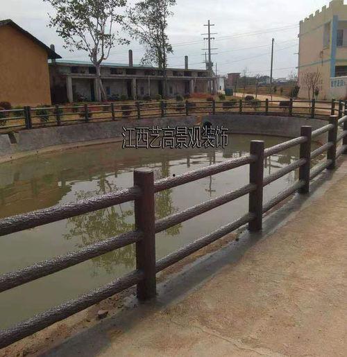 水泥仿木护栏制作视频,水泥仿木护栏制作工艺详解